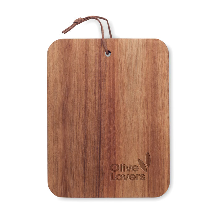 SERVIRO Tabla de madera de acacia - Tablas de corte - Regalo Promocional Personalizado - imagen 4