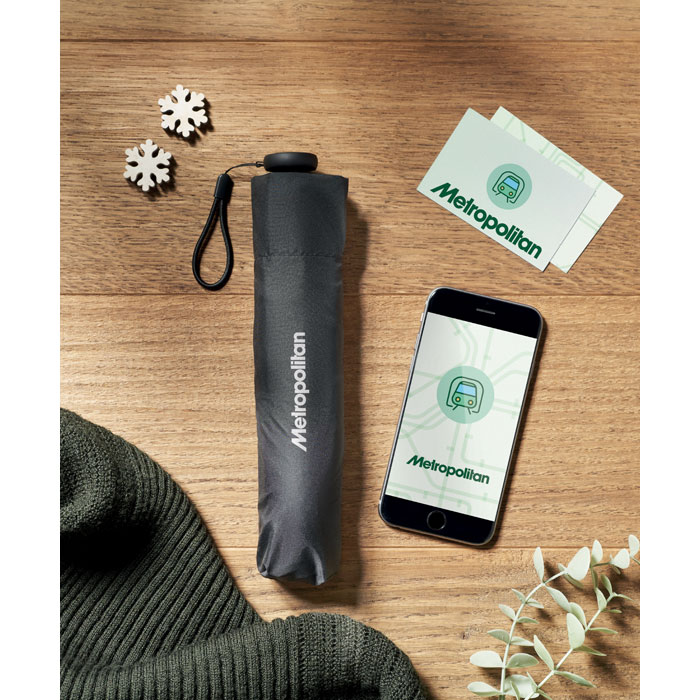 MINIBRELLA Paraguas plegable ultraligero - Paraguas personalizados - Regalo Promocional Personalizado - imagen 5