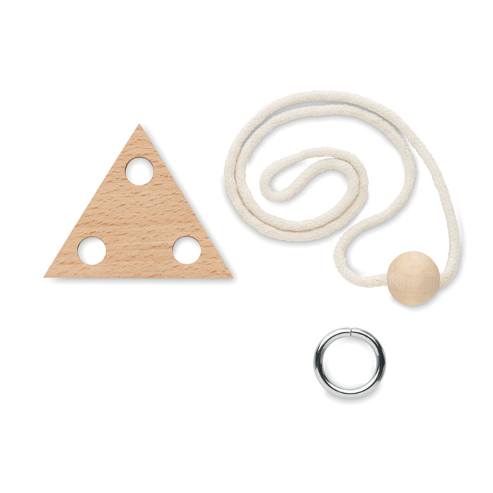 NERVE Rompecabezas madera triángulo - Niños y Juegos - Regalo Promocional Personalizado - vista alternativa