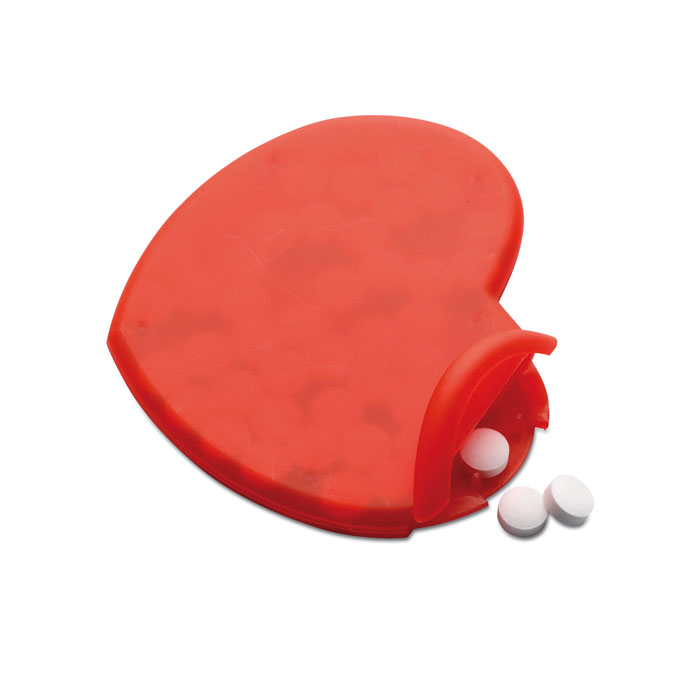 CORAMINT Caja corazón de caramelos - Caramelos personalizados - Regalo Promocional Personalizado - imagen 3