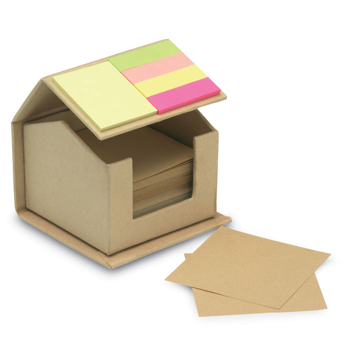 RECYCLOPAD Notas adhesivas en cartón rec - Oficina - Regalo Promocional Personalizado - vista alternativa