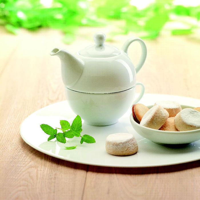 TEA TIME Set de tetera y taza 400 ml - Tazas y vasos personalizados - Regalo Promocional Personalizado - imagen 5