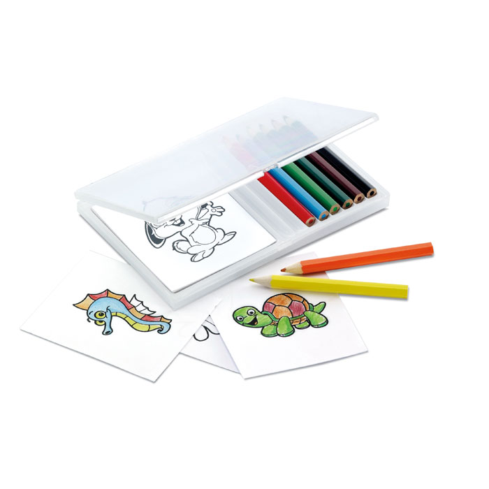RECREATION Set de lápices de colores - Niños y Juegos - Regalo Promocional Personalizado - vista alternativa