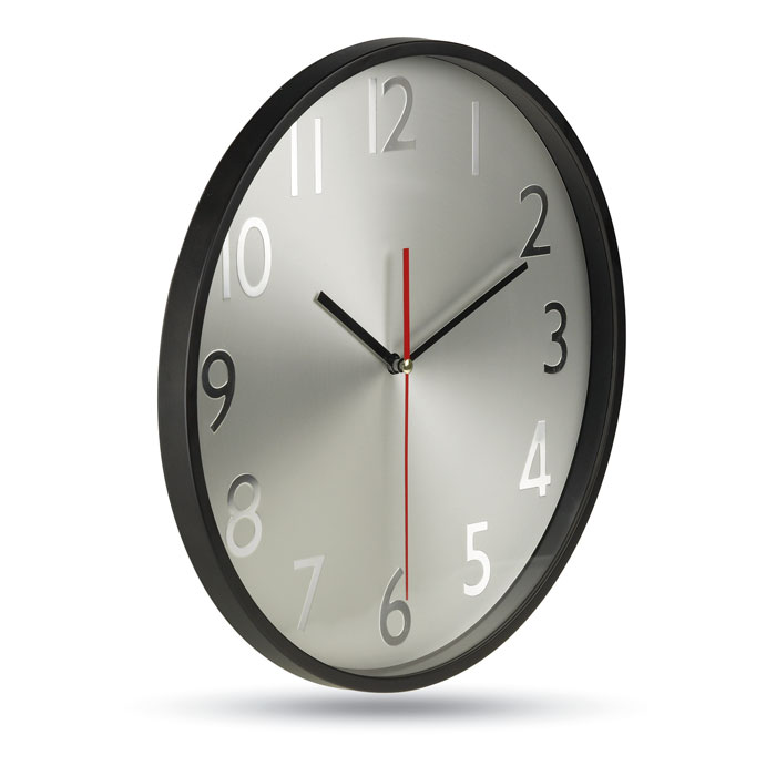 RONDO Reloj pared esfera plateada - Tecnología - Regalo Promocional Personalizado - imagen 2