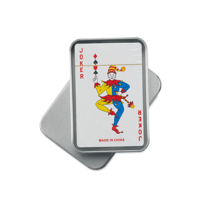 AMIGO Juego de cartas caja metal - Niños y Juegos - Regalo Promocional Personalizado - vista alternativa