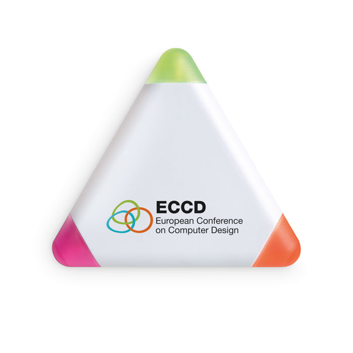 TRIANGULO Marcador triangular - Oficina - Regalo Promocional Personalizado - imagen 3