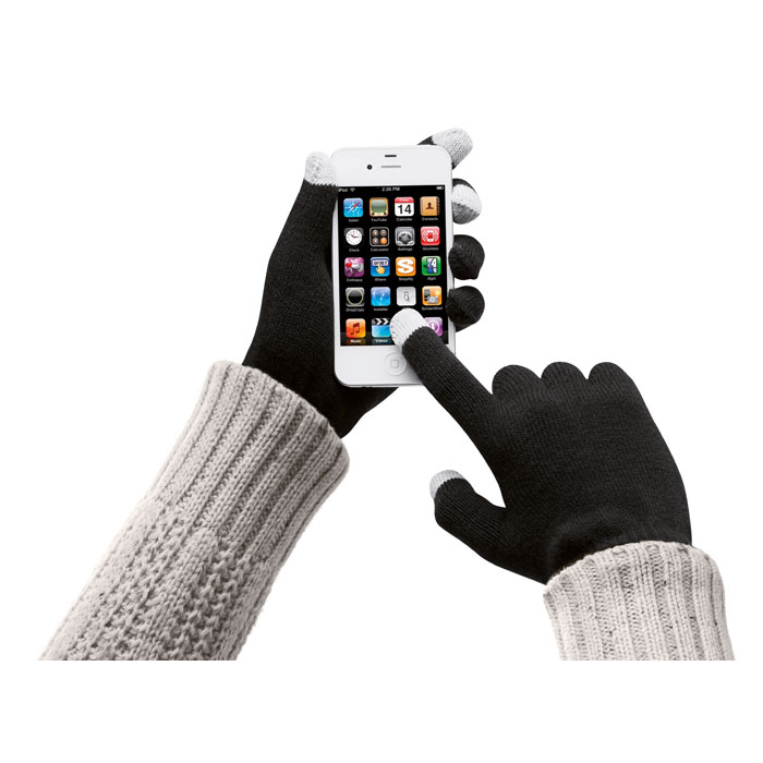 TACTO Guantes táctiles p/ smartphone - Ropa y accesorios - Regalo Promocional Personalizado - imagen 4