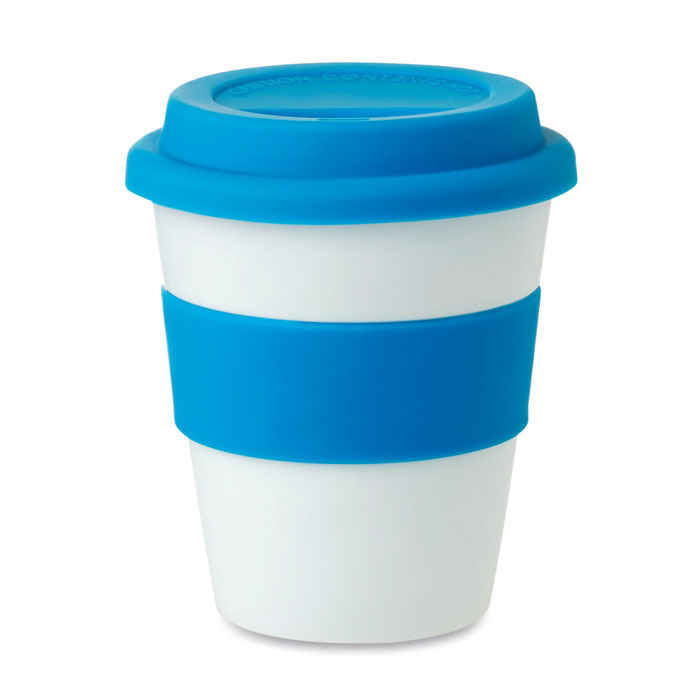 ASTORIA Vaso PP con tapa de silicona - Tazas y vasos personalizados - Regalo Promocional Personalizado - vista alternativa