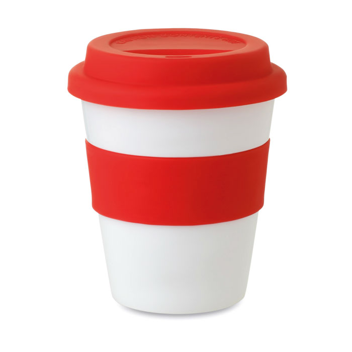 ASTORIA Vaso PP con tapa de silicona - Tazas y vasos personalizados - Regalo Promocional Personalizado - imagen 3