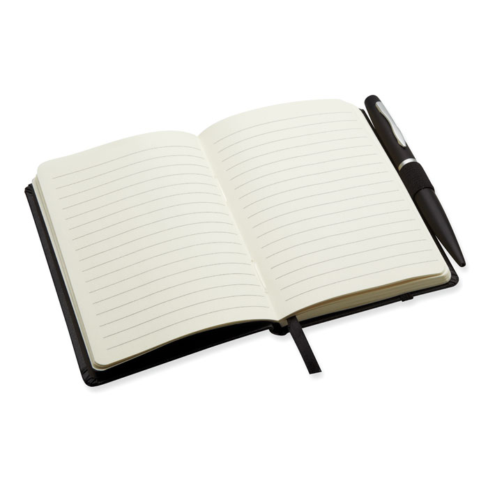 NOTALUX Libreta A6 con bolígrafo - Oficina - Regalo Promocional Personalizado - imagen 3