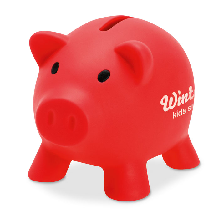 SOFTCO Hucha de cerdito - Niños y Juegos - Regalo Promocional Personalizado - imagen 11