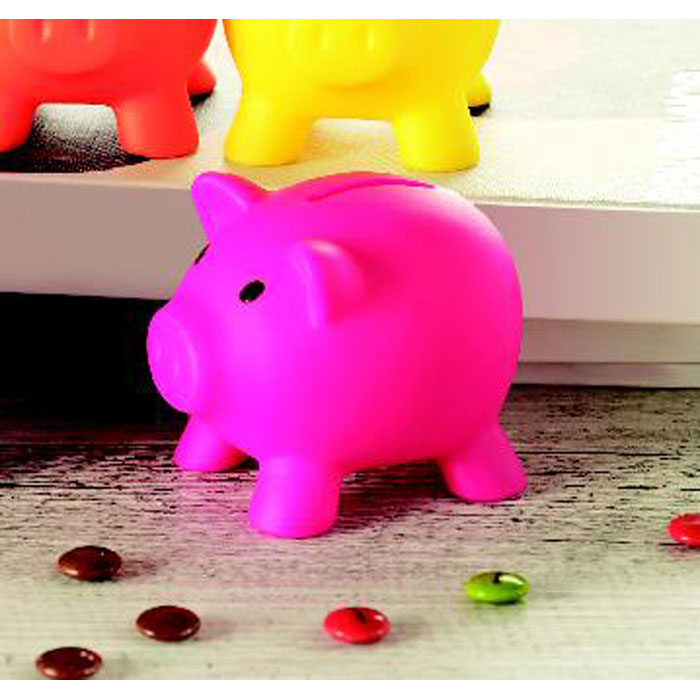 SOFTCO Hucha de cerdito - Niños y Juegos - Regalo Promocional Personalizado - imagen 21