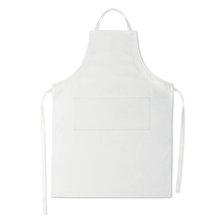 Delantal de cocina de poliéster y algodón Fitted Kitab - Hogar - Regalo Promocional Personalizado - imagen 5