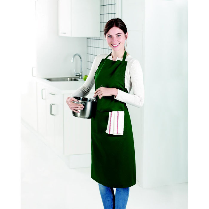 Delantal de cocina de poliéster y algodón Fitted Kitab - Hogar - Regalo Promocional Personalizado - imagen 13