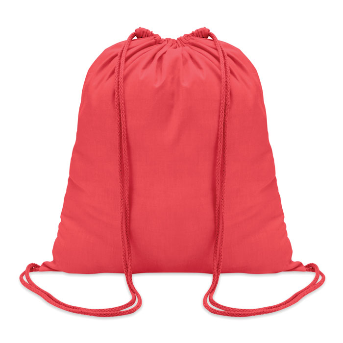 COLORED Bolsa cuerdas algodón 100 gsm - Mochilas personalizadas - Regalo Promocional Personalizado - imagen 3