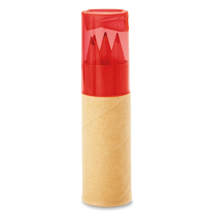 PETIT LAMBUT 6 lápices de color en tubo - Niños y Juegos - Regalo Promocional Personalizado - imagen 4