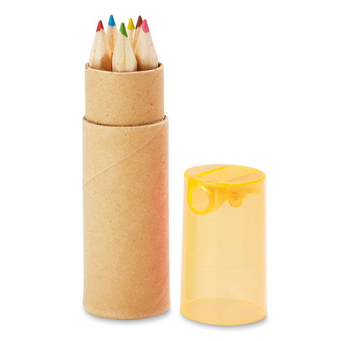 PETIT LAMBUT 6 lápices de color en tubo - Niños y Juegos - Regalo Promocional Personalizado - imagen 8