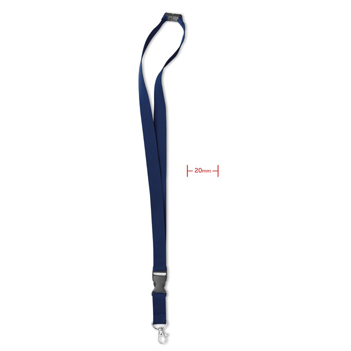 LANY Lanyard mosquetón metal 20 mm - Lanyards y Pulseras - Regalo Promocional Personalizado - vista alternativa