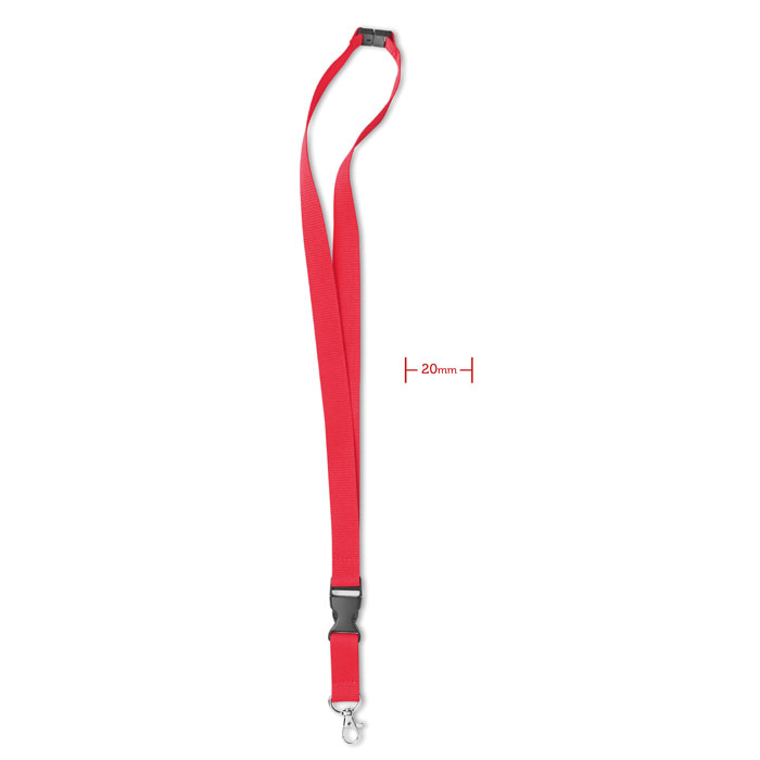 LANY Lanyard mosquetón metal 20 mm - Lanyards y Pulseras - Regalo Promocional Personalizado - imagen 3