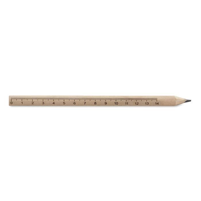MADEROS Lapiz de carpintero con regla - Lápices y portaminas personalizados - Regalo Promocional Personalizado - imagen 6