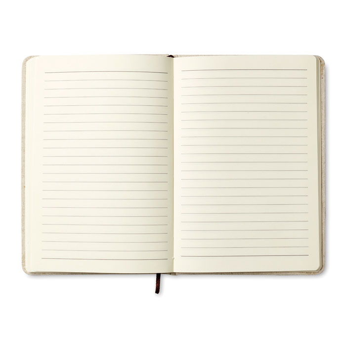 CANVAS Cuaderno A5 con tapa de canvas - Oficina - Regalo Promocional Personalizado - vista alternativa