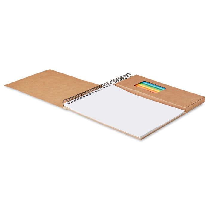 COLOPAD Set de lápices y cuaderno - Niños y Juegos - Regalo Promocional Personalizado - imagen 4
