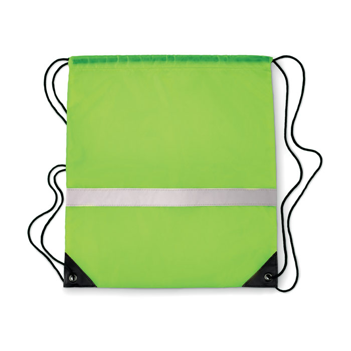 STRIPE Bolsa de cuerdas reflectante - Mochilas personalizadas - Regalo Promocional Personalizado - imagen 3