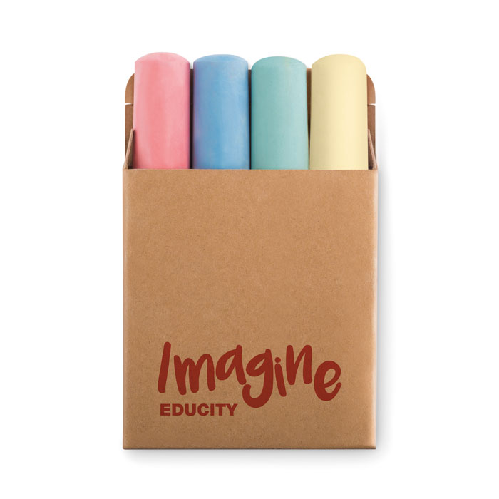 STREET 4 tizas de colores - Niños y Juegos - Regalo Promocional Personalizado - imagen 3