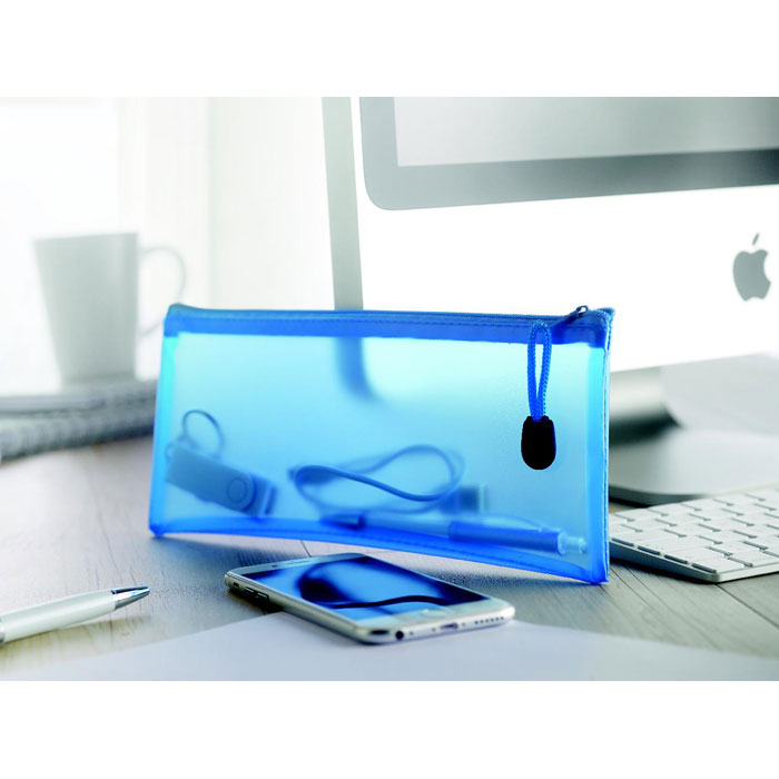 GRAN Estuche grande de PVC - Otros accesorios oficina - Regalo Promocional Personalizado - imagen 4