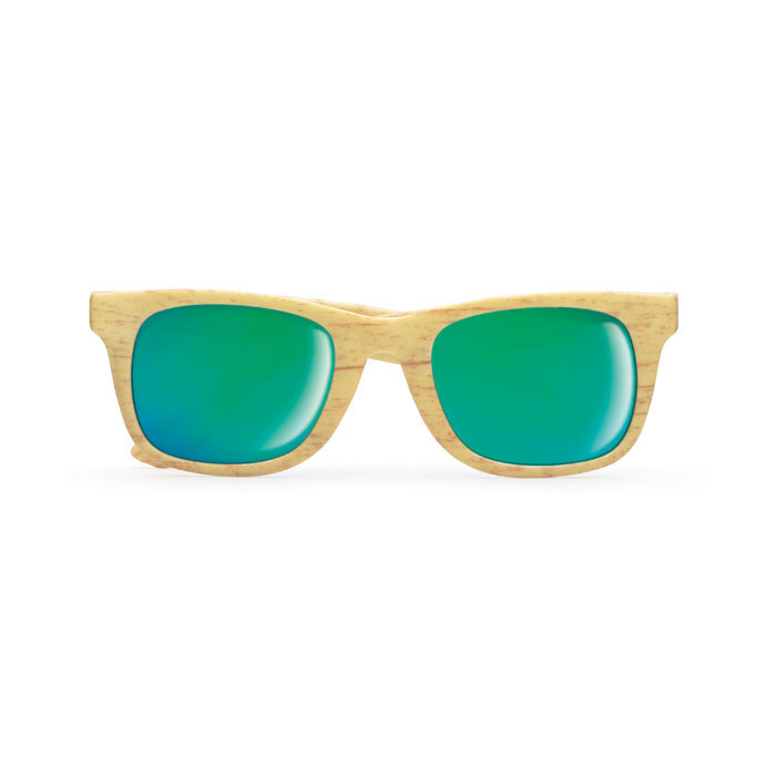 WOODIE Gafas efecto madera - Verano - Regalo Promocional Personalizado - vista alternativa