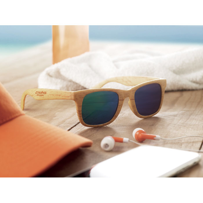 WOODIE Gafas efecto madera - Verano - Regalo Promocional Personalizado - imagen 3