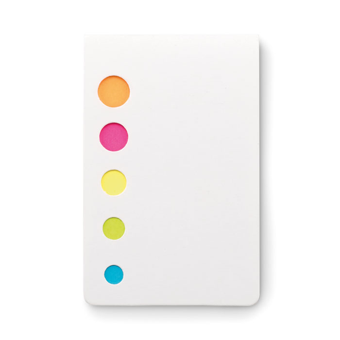 MEMOSTICKY Notas adhesivas 5 colores - Oficina - Regalo Promocional Personalizado - vista alternativa