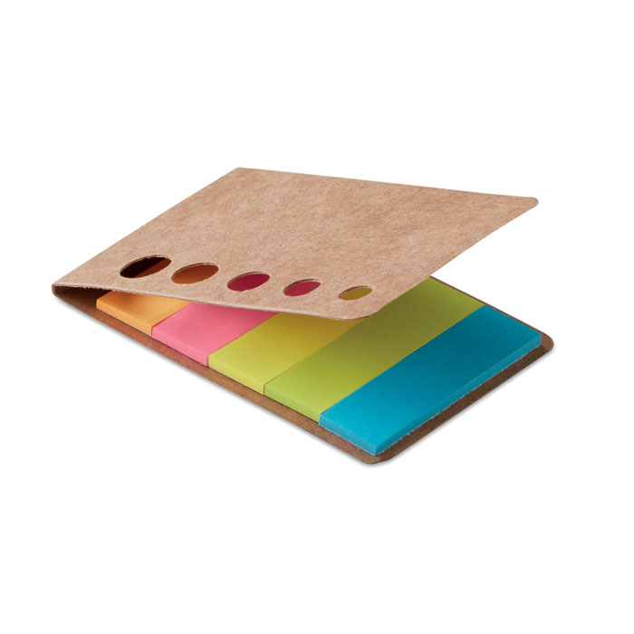 MEMOSTICKY Notas adhesivas 5 colores - Oficina - Regalo Promocional Personalizado - imagen 4