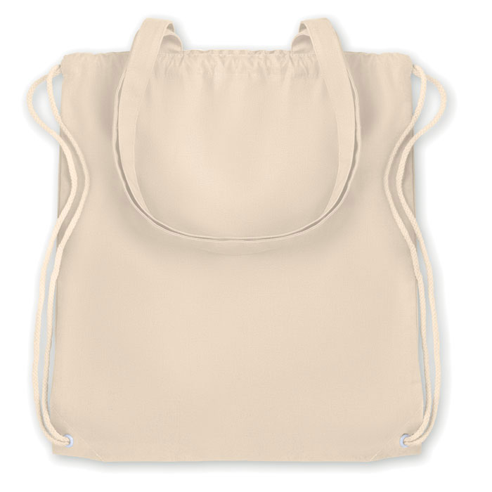 MOIRA Mochila en canvas con asas - Bolsas personalizadas - Regalo Promocional Personalizado - vista alternativa