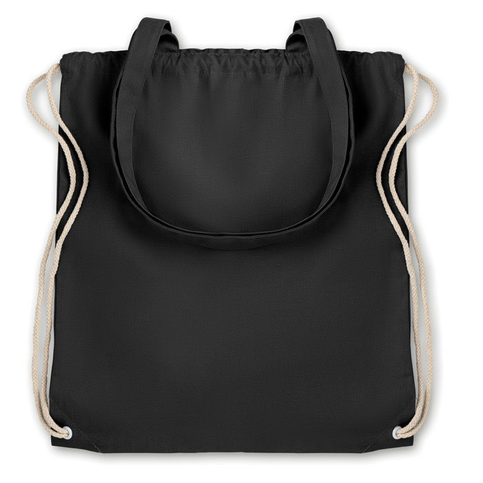 MOIRA Mochila en canvas color y asas - Mochilas personalizadas - Regalo Promocional Personalizado - vista alternativa