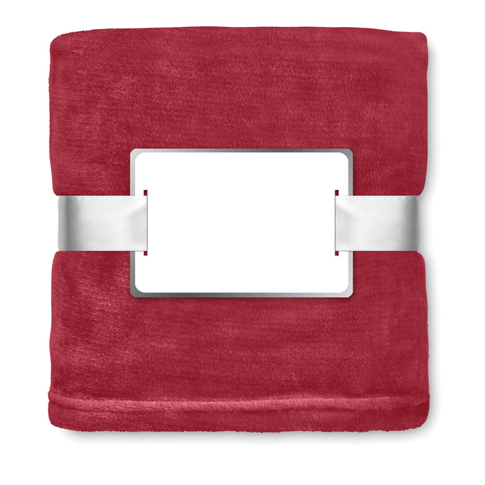 DAVOS Manta de franela - Mantas personalizadas - Regalo Promocional Personalizado - vista alternativa