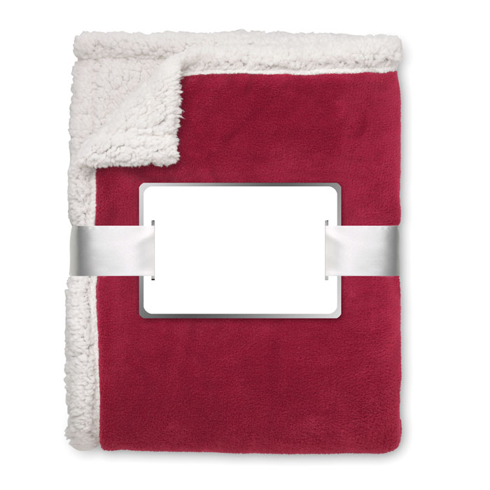 ZERMATT Manta de lana sherpa. - Mantas personalizadas - Regalo Promocional Personalizado - vista alternativa