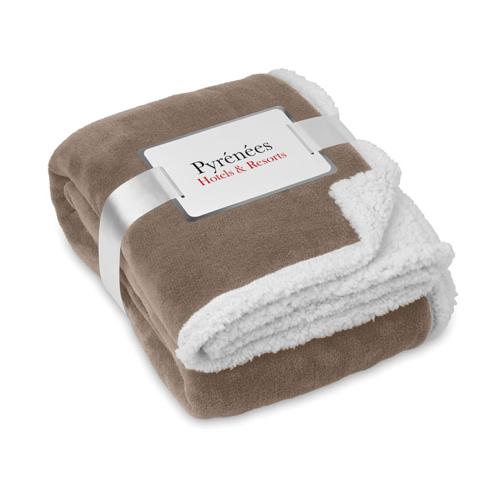 ZERMATT Manta de lana sherpa. - Mantas personalizadas - Regalo Promocional Personalizado - imagen 10