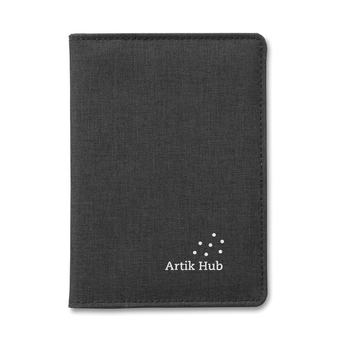 SHIELDOC Porta pasaporte jaspeado - Carteras y monederos personalizados - Regalo Promocional Personalizado - imagen 5