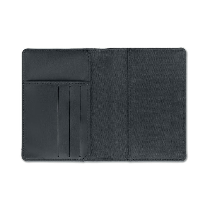 SHIELDOC Porta pasaporte jaspeado - Carteras y monederos personalizados - Regalo Promocional Personalizado - imagen 3