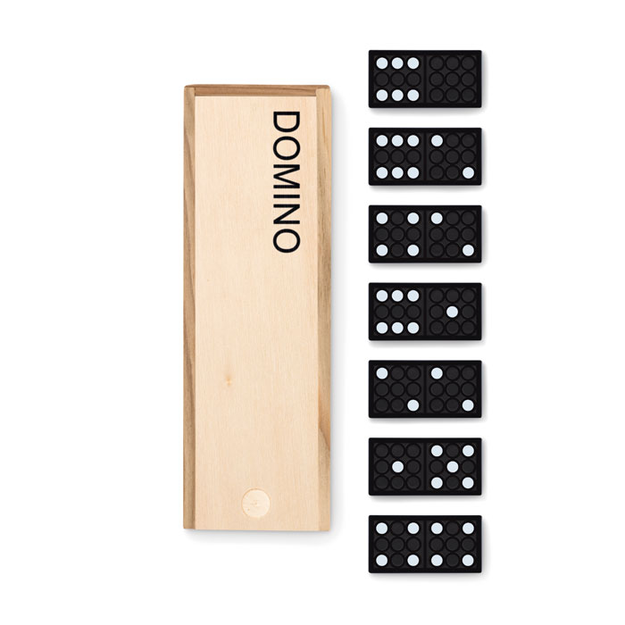 DOMINO Dominó de plástico - Niños y Juegos - Regalo Promocional Personalizado - vista alternativa