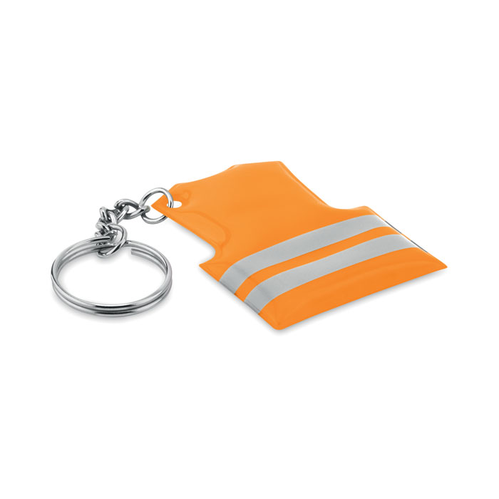 VISIBLE RING Llavero chaleco reflectante - Llaveros, pins y chapas - Regalo Promocional Personalizado - imagen 6