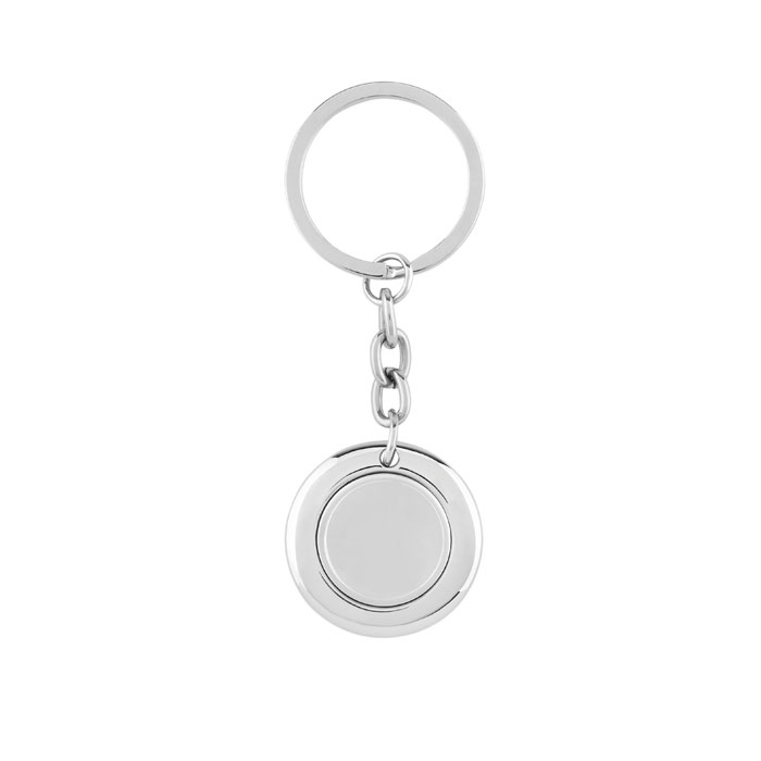 FLAT RING Llavero redondo con token - Llaveros, pins y chapas - Regalo Promocional Personalizado - vista alternativa