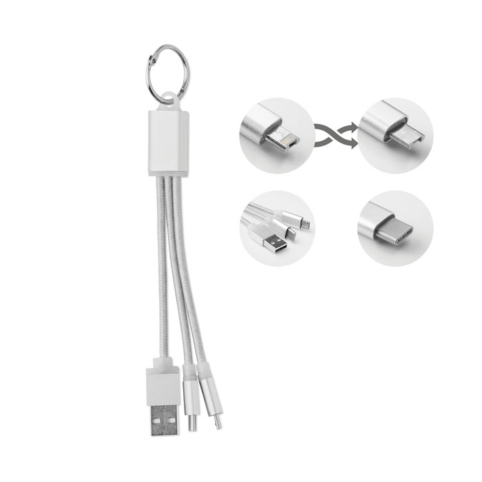 RIZO Set de Cables - Tecnología - Regalo Promocional Personalizado