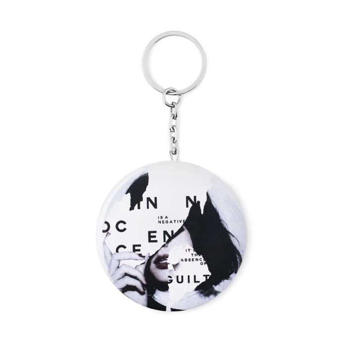 PIN FLASK Chapa llavero con abridor - Llaveros, pins y chapas - Regalo Promocional Personalizado - vista alternativa
