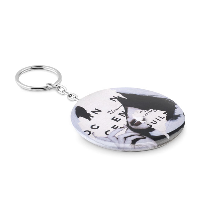PIN FLASK Chapa llavero con abridor - Llaveros, pins y chapas - Regalo Promocional Personalizado - imagen 3
