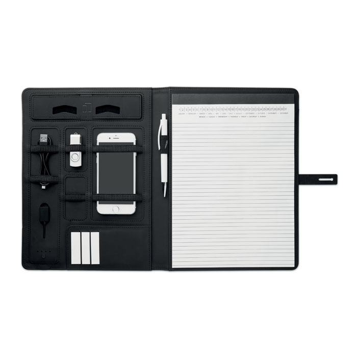 SMARTFOLDER Carpeta A4 carga inalámbrica - Tecnología - Regalo Promocional Personalizado - imagen 4