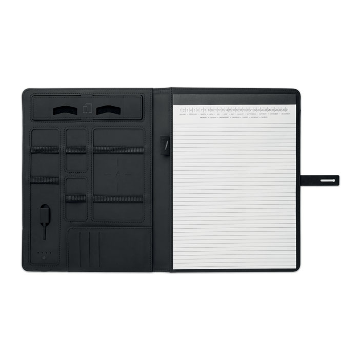SMARTFOLDER Carpeta A4 carga inalámbrica - Tecnología - Regalo Promocional Personalizado - imagen 3
