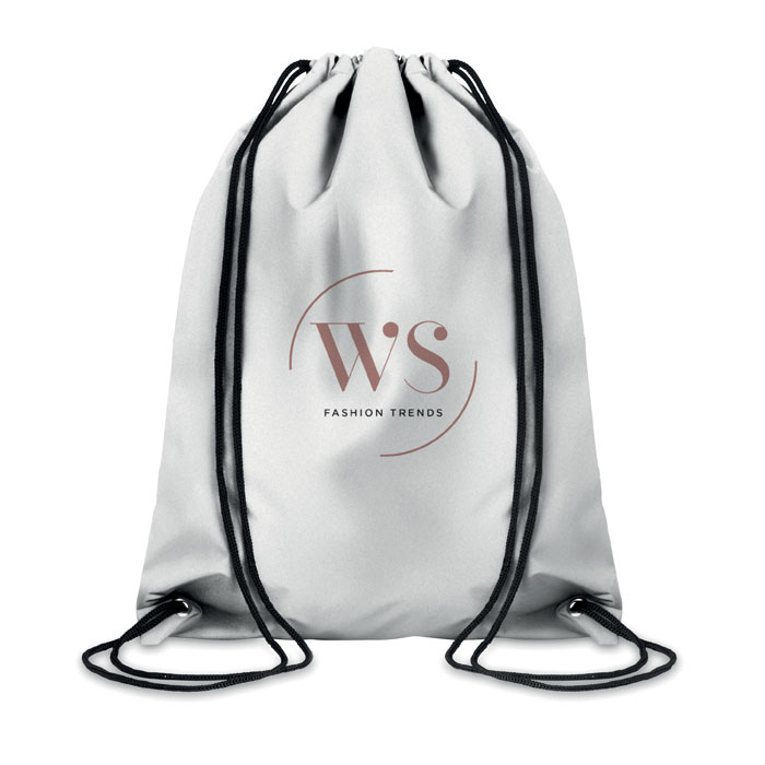 SHOOP REFLECTIVE Bolsa de cuerdas reflectante - Mochilas personalizadas - Regalo Promocional Personalizado - imagen 4