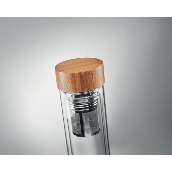 BATUMI GLASS Botella cristal 420ml - Termos personalizados - Regalo Promocional Personalizado - imagen 5